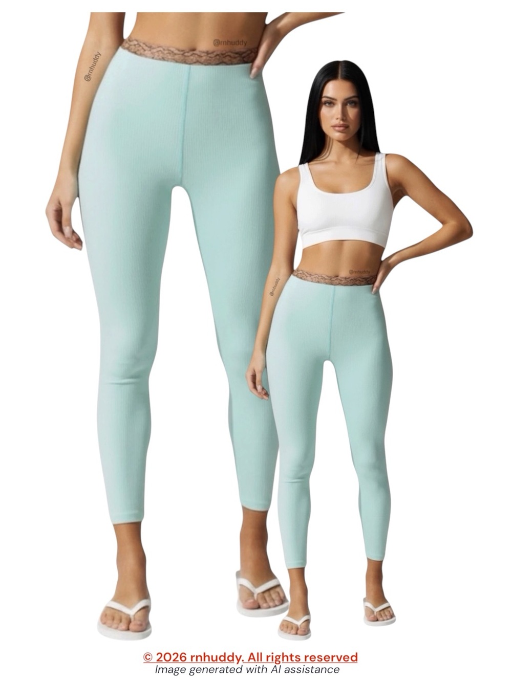 NWT Carbon38 XS icy blue snake Printed Band High Rise 7/8 Leggings